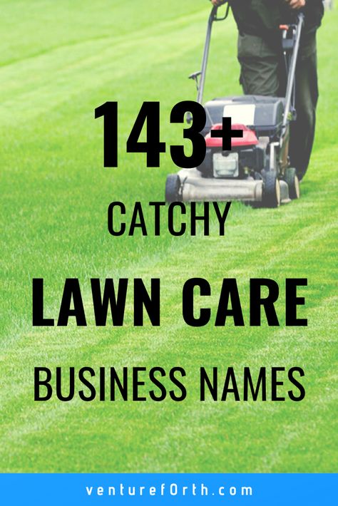 If you want to start a successful business, then your lawn care name must be selected carefully and wisely. See the ideas shared here for more ideas! Lawn Mowing Business, Lawn Care Flyers, Pressure Washer Tips, Lawn Care Logo, Pressure Washing Business, Lawn Care Business Cards, Business Name Ideas, Lawn Care Business, Lawn Care Tips