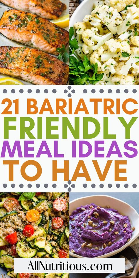 Meal Plans For Bariatric Patients, Bariatric Bypass Recipes Soft Foods, Bariatric Recipes Sleeve Week 5, Bariatric Soft Food Diet Recipes, Bariatric Sandwich Recipes, Semi Soft Foods, Bariatric Recipes Videos, Post Op Bariatric Recipes, Gluten Free Bariatric Recipes