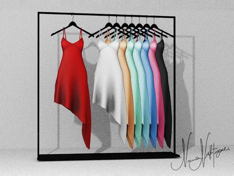 Sims 4 Cc Dress, Cc Dress, Asymetrical Dress, Sims 4 Game Mods, Sims 4 Expansions, Sims 4 Cc Folder, Sims 4 Cc Packs, Asymmetric Dress, Sims 4 Cc Furniture