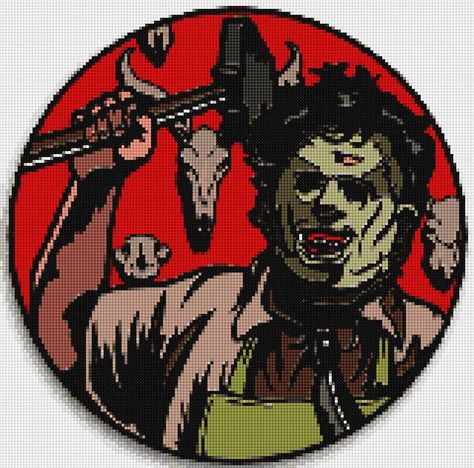 Texas Chainsaw Massacre Leatherface Enamel Pin Cross Stitch and Plastic Canvas pattern Leatherface Wallpaper, Texas Chainsaw Wallpaper, Texas Chainsaw Art, Texas Chainsaw Tattoo, Leatherface Silhouette, Leatherface Perler Beads, Texas Chainsaw Mascara Poster, Leather Face Texas Chainsaw Art, Leather Face Texas Chainsaw