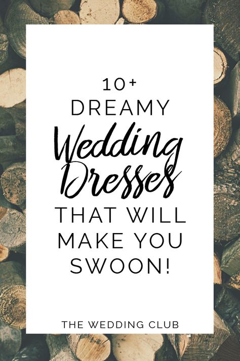 10+ Dreamy wedding dresses that will make you swoon - We have arrived in 2019, which means that wedding trends are now more ever-changing than ever before. (It also means that shopping for your dream wedding dress online just became easier!). What was in fashion last season may not be in today, and certain vintage styles are now some of the trendiest looks around. And what was considered a no-go about 10 years ago, is now the ultimate look for the trendiest bride around. Online Wedding Dress Shopping, Dreamy Wedding Dress, Feminine Wedding, Trendy Bride, Classic Brides, Lace Dress Vintage, Planner Bundle, Affordable Wedding, Gowns Of Elegance