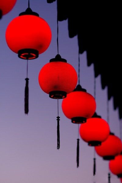 Red Lanterns, Japanese Lanterns, Simply Red, Red Lantern, Chinese Lanterns, Red Aesthetic, Chinese Culture, Paper Lanterns, Lantern Lights