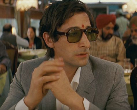 Adrian Brody Darjeeling Limited, Adrien Brody The Darjeeling Limited, Adrien Brody Wes Anderson, Wes Anderson Characters, Adrian Brody, The Darjeeling Limited, Darjeeling Limited, You Ruined Me, Wes Anderson Movies