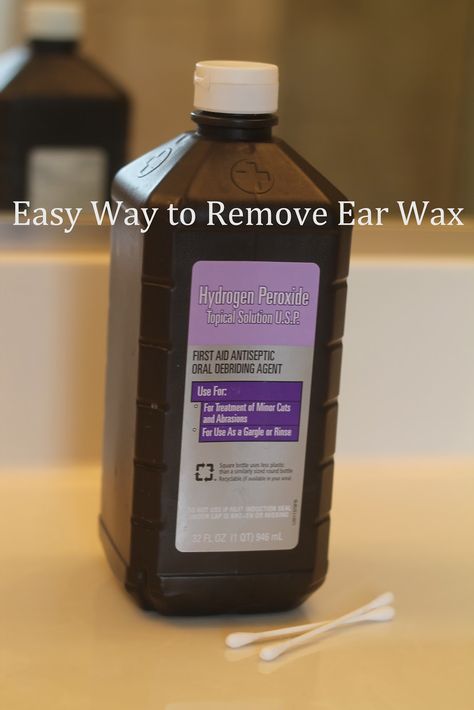 Easy Way to Remove Ear Wax Clean Ear Wax Out, Ear Cleaning Wax, Ear Wax Buildup, Dry Skin Routine, Ear Wax Removal, Dry Skin Remedies, Ear Cleaning, Ear Wax, Hydrogen Peroxide