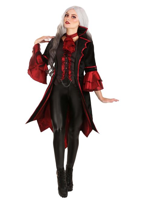 Velvet Vampire, Kostum Halloween, Vampire Costumes, Vampire Clothes, Classic Halloween Costumes, Spooky Costumes, Gothic Vampire, Vampire Costume, Costume Themes