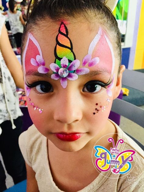 Cat Face Painting, Face Painting Ideas For Kids, Face Painting Unicorn, Kitty Face Paint, Animal Face Paintings, Painting Ideas For Kids, Face Painting Ideas, Girl Face Painting, Face Painting Tutorials