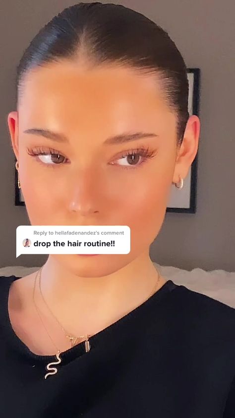 How To Do Slicked Back Ponytail, How To Slick Ponytail, Slicked Hairstyles Women, Clean Girl Ponytail, Slick Clean Hairstyles Women, Clean Girl Bun Tutorial, How To Do Slick Ponytail, Eva Rankin, How To Slick Back Bun