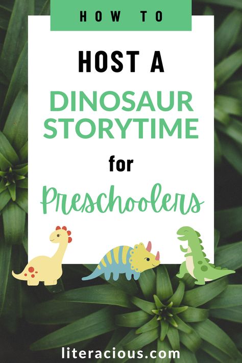 Dinovember At The Library, Volcano Preschool, Dinosaur Storytime, Dinosaur Rhymes, Puppet Show For Kids, Sensory Storytime, Dinosaur Songs, Storytime Themes, Preschool Library