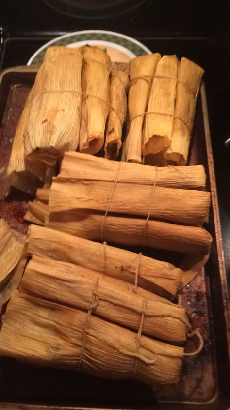 Hot Tamales (Louisiana Style) | Genius Kitchen Hot Tamales Recipe, Country Meals, Tamales Recipe, Homemade Tamales, Bakers Kitchen, Tamale Recipe, Louisiana Style, Hot Tamales, Alton Brown