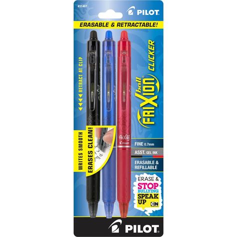 Frixion Erasable Pens, Erasable Gel Pens, Pilot Pens, Pilot Frixion, Pen Store, Personalised Pens, Gel Ink Pens, Coloring Markers, Red Ink