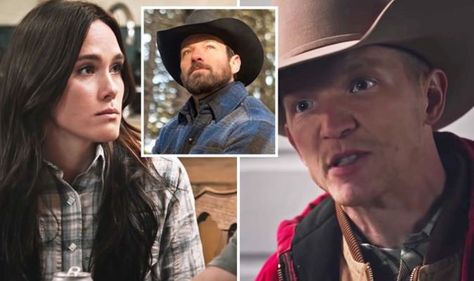 Yellowstone season 5: Mia set for romance with Jimmy's bunkmate as star drops huge clue? | TV & Radio | Showbiz & TV | Express.co.uk Eden Brolin, Yellowstone Season 5, Family Tree Images, Jefferson White, Being Dumped, Ian Bohen, Luke Grimes, Kelly Reilly, Cole Hauser