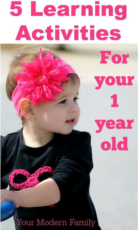 5 learning activities for a one year Infant Development, Toddler Stuff, Mommy Tips, Baby Activities, Mommy Time, Easy Toddler, Development Activities, Parenting 101, Homeschool Ideas