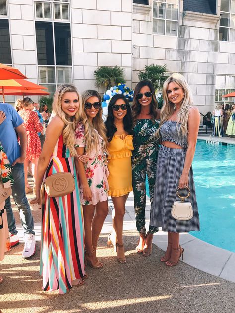 Supergoop! Pool Party at rsTheCon 2018 with Melissa, Destiny, Katy and Missy Ibiza Pool Party, Pool Party Attire, Summer Birthday Outfits, Pool Party Outfit, 90s Fashion Outfits Hip Hop Party, Pool Party Dresses, Vegas Pool Party, Pool Outfits, Pool Party Outfits