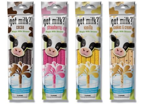 Milk Straws Add Flavor One Glass At A Time - Foodista.com Milk Magic Straws, Magic Milk Straws, Milk Straws, Magic Milk, Got Milk, Vanilla Milkshake, Stocking Stuffers For Kids, Flavored Milk, Milk Cookies