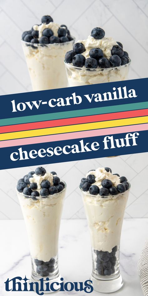 This Vanilla Low-Carb Cheesecake Fluff is not only super rich & satisfyingly sweet, it also whips up in 3 minutes flat, which means you don't have to wait when you have a craving for something sweet. Cheesecake Fluff, The Boiled Egg Diet, Low Carb Soup Recipes, Low Fat Low Carb, Egg Diet Plan, Low Carb Low Fat Recipes, Vanilla Cheesecake, Boiled Egg Diet Plan, Low Carb Cheesecake