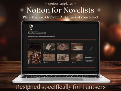 Notion Writing Novel Template medschool 689 Dark Academia Aesthetic Books, Novel Template, Novel Outline Template, Author Planner, Novel Planner, Writing Novel, Plot Structure, Simple Template, Ultimate Planner