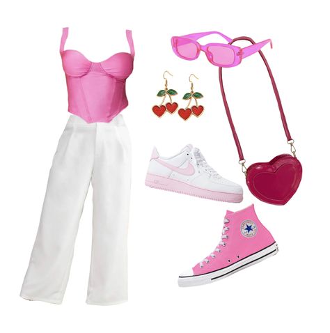 Love On Tour Outfits Ideas Pink, Hslot Pink Outfits, Harry Styles Concert Outfit Pink, Harry Styles Themed Outfit, Concert Outfit Ideas Harry Styles, Harry Concert Outfit Ideas, Harry Styles Concert Outfit Ideas Summer, Hslot Outfit Ideas 2023, Harry Styles Love On Tour Outfits Ideas