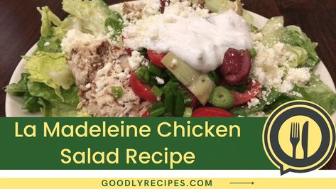 Copycat La Madeleine Chicken Salad Recipe, La Madeleine Chicken Salad, La Madeleine Chicken Salad Recipe, La Madeleine Chicken, Madelines Recipe, Madeleine Recipe, Chicken Salad Recipe, Southern Cooking, Recipe Steps