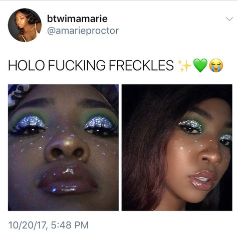 Star Freckles, Nyx Glitter, Freckles Makeup, Star Struck, Glitter Glue, Makeup Obsession, Pretty Makeup, Artistry Makeup, Makeup Inspo