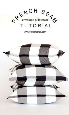 Envelope Pillowcase, Pillow Cases Tutorials, Envelope Pillow, Pillow Cases Diy, Diy Pillow Covers, Sew Ins, Beginner Sewing Projects Easy, Sewing Pillows, Leftover Fabric