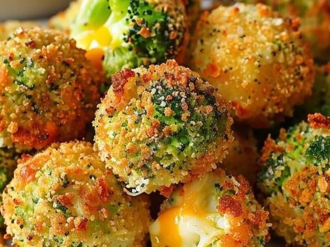 Crispy & Cheesy Perfection: How to Make Broccoli Cheese Balls Everyone Will Love! - NewsBreak Baked Broccoli Cheese Balls, Broccoli Cheese Balls, Homemade Cheeseburgers, How To Make Broccoli, Meat Sauce Recipes, Healthy Appetizer, Cheesy Chicken Broccoli, Soda Recipe, Sausage Patty