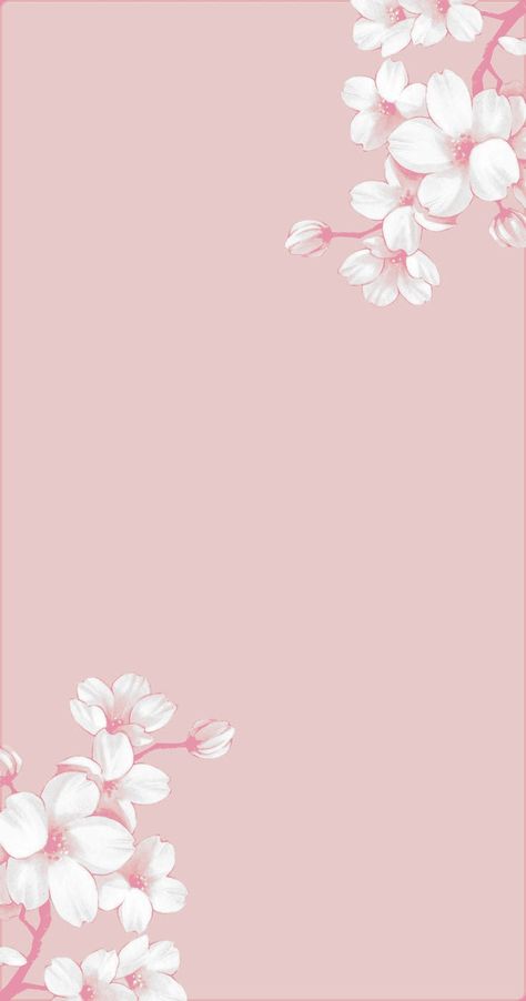 Sakura Phone Theme, Sakura Flower Wallpaper Aesthetic, Sakura Background Aesthetic, Cute Pink Wallpaper Ipad, Sakura Flower Wallpaper, Pink Background Flowers, Sakura Background, Pink Wallpaper Kawaii, Wallpaper Rosa