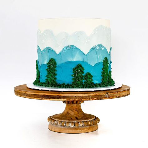 Bob Ross Birthday Cake, Bob Ross Cake Ideas, Bob Ross Cake, Bob Ross Birthday Party, Bob Ross Birthday, Happy Accidents, Bob Ross Paintings, Painting Party, Adult Birthday Party