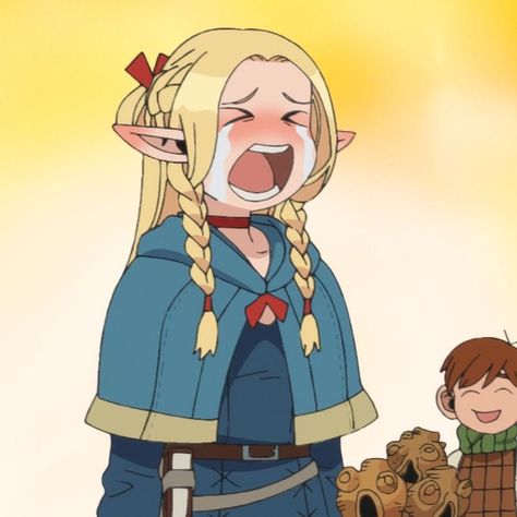 Marcille Pfp, Marcille Donato, Delicious Dungeon, Dungeon Meshi, Drawing Practice, Character Design References, Cute Icons, Anime Style, Anime Icons