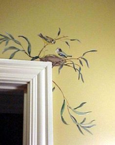 Bird Nest Painting, Interior Painting, Hair Raising, Interior Paint Colors, Living Room Paint, Room Paint, Wall Treatments, Wall Paint, Interior Paint