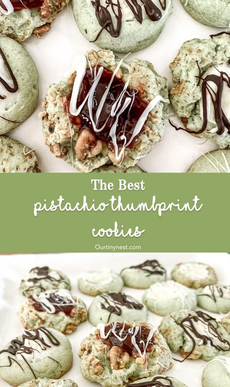 Pistachio Thumbprint Cookies, Indulgent Recipes, Cranberry Orange Shortbread Cookies, Homemade Irish Cream, Boozy Chocolate, Christmas Cookie Swap, Yummy Christmas Treats, Yummy Cheesecake, Pistachio Cookies