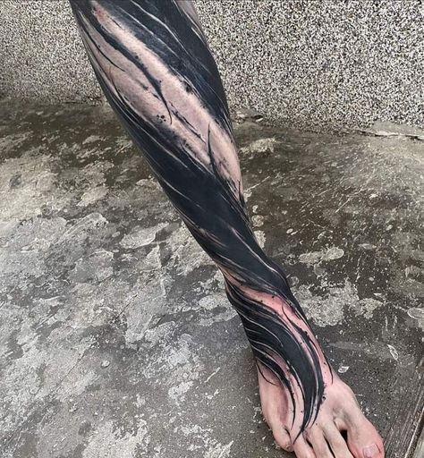 Voll Arm-tattoos, Dark Mark Tattoos, Mangas Tattoo, Brush Tattoo, Solid Black Tattoo, Abstract Tattoo Designs, Mark Tattoo, Blackout Tattoo, Tattoo Graphic