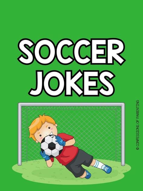 Whether you're a fan of the beautiful game or not, you'll love these funny soccer jokes that are sure to make you laugh out loud. From puns to one-liners, these jokes are perfect for sharing with your friends, family or teammates. Check out these 75+ hilarious soccer jokes and get ready to score some laughs! Gym Jokes, Soccer Jokes, Funny Soccer, Soccer Cards, The Beautiful Game, Soccer Funny, Gym Quote, Soccer Coaching, Kids Soccer