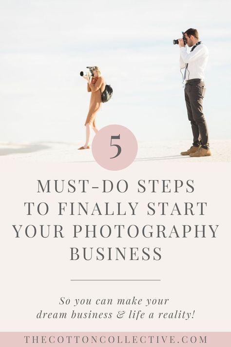 Starting a Photography Business From Scratch in 2020 | Photography Business - Not sure where to start when it comes to starting a photography business? From cameras to pricing, in this blog post we’re going to cover what you absolutely need to do in order to become a professional photographer & build a successful photography business! Plus, get a FREE pricing cheat sheet! The Cotton Collective | wedding photography tips #photographybusiness #photography #photographer #weddingphotgrapher How To Start A Photography Business, Photography Theme Ideas, Starting A Photography Business, Start A Photography Business, Photography Business Tips, Successful Photography, Photography Business Plan, Business Contract, 2020 Photography