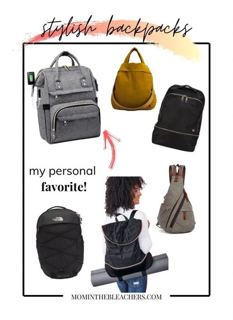 10 of the Trendiest Bags for Moms Under $100 - Mom in the Bleachers Sports Mom Bag, Adventure Mom, The Bleachers, Mom Bag, Vegan Leather Backpack, Adventure Backpack, Mom Bags, Car Bag, Travel Tote Bag