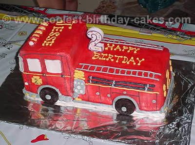 Truck Cake Ideas, Tractor Cakes, Firefighter Birthday Cakes, Fire Engine Cake, Fire Truck Cake, Fire Engine Birthday, Birthday Cake Inspiration, Firetruck Cake, Diy Cakes