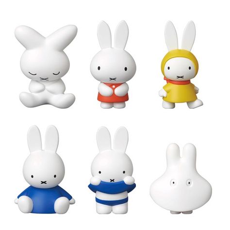 “60 Years with Miffy” UDF at Matsuya Ginza, Tokyo #miffy #udf #mercisbv #medicom #medicomtoy #60yearswithmiffy Miffy Figurine, Miffy Party, Doodle Cake, Miffy Bunny, Medicom Toy, Mixed Media Crafts, Motion Graphics Design, Vinyl Toys, 60th Anniversary