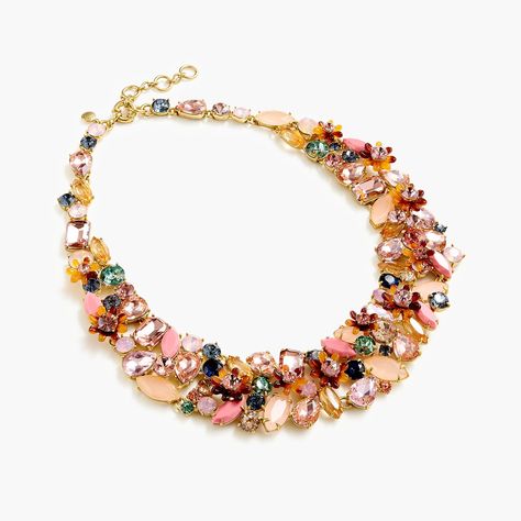 J.Crew: Botanical Cluster Statement Necklace For Women Crew Clothing, Classy Chic, Collar Necklace, Necklace For Women, Matching Earrings, Statement Earrings, Womens Necklaces, J Crew, Statement Necklace