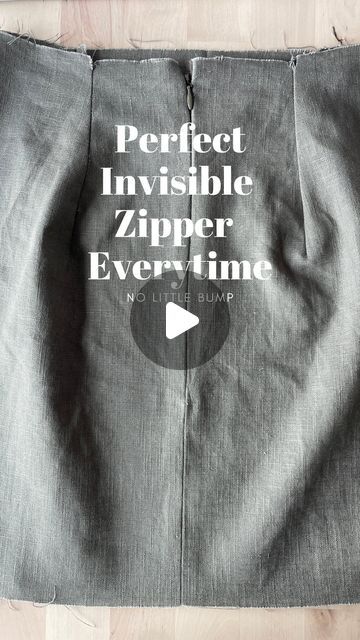 How To Insert An Invisible Zipper, Sewing In A Zipper, Sewing An Invisible Zipper, How To Sew Invisible Zipper, Invisible Zipper Tutorial Step By Step, Invisible Zipper Tutorial, Zipper Tutorial, Threads Magazine, Invisible Stitch