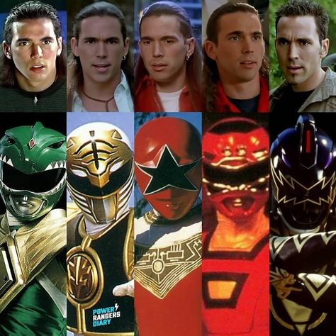 Power Rangers Funny, Tommy Oliver Power Rangers, Zeo Rangers, Green Power Ranger, Power Rangers Turbo, Power Rangers Comic, Jason David Frank, Power Rangers Ninja Steel, Saban's Power Rangers