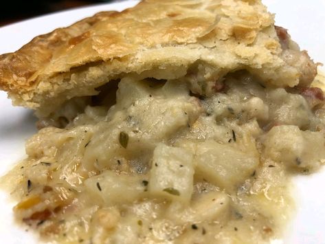 West End Girls, But It's EAST END CLAM PIE! Clam Pie Recipe, Seafood Pie, West End Girls, Clam Pizza, Daughter And Father, Growing Celery, Peasant Food, From Mother To Daughter, Mother To Daughter