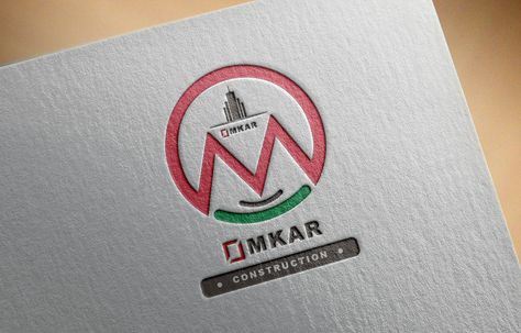 Omkar construction logo by piyush lakade Omkar Logo, Logo Design Fonts, Office Furniture Layout, Design Fonts, Instagram Emoji, Construction Logo, Furniture Layout, Buick Logo, Nature Design