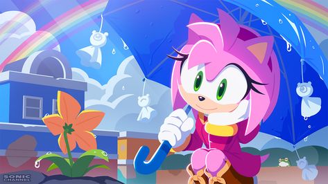 Amy Rose, The Hedgehog, Sonic, Sonic The Hedgehog, On Twitter, Building, Twitter, Art