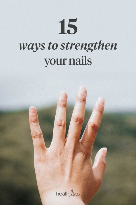 How To Strengthen Nails, Nails Stronger, Strengthen Nails, Stronger Nails, Diy Beauty Treatments, Weak Nails, Health Signs, Tongue Health, Nail Care Routine