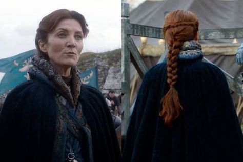 50 of the Greatest Braids From Game of Thrones - The Cut Game Of Thrones Braids, Catlyn Stark, Sansa Stark Hair, Aria Hair, I Like Your Hair, Seven Kingdoms, Wavy Hair Care, All Hairstyles, 2015 Hairstyles