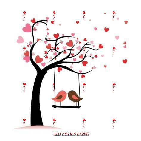 Love Birds Painting, Art Amour, Arte Doodle, Diy Wall Painting, Bird Clipart, Pola Sulam, Abstract Tree, Love Posters, Two Birds