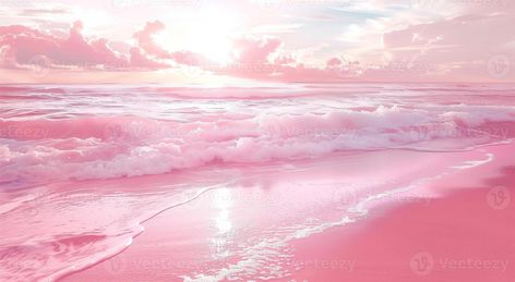 AI generated Pink beach pink sky pink sea Pink Beach Wallpaper Desktop, Pink Kawaii Wallpaper Pc, Pink Place Aesthetic, Dream Core Wallpapers, Pink Aesthetic Background For Laptop, Pink Wallpaper Landscape, Pink Star Aesthetic, Pink Background Landscape, Desktop Pink Wallpaper