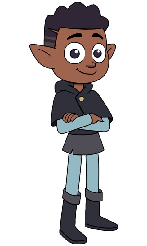 Gus Porter | The Owl House Wiki | Fandom Hexside School, The Boiling Isles, Gus Porter, Ben Tennyson, Pointy Ears, The Witches, Magic School, The Owl House, Dark Brown Hair