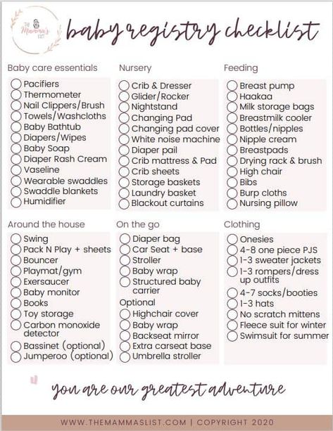 Your ultimate baby registry resource in one place. Learn how to set up your baby registry, review a comprehensive guide of baby registry items by category, and finally share your registry with the world. The Registry Fairy is your go-to registry guide designed to take the stress out of your baby registry and get you excited for your new arrival. Nursery Checklist Newborn Essentials, Baby Registry Checklist Printable, Clothes Checklist, Baby Checklist Newborn, Newborn Essentials Checklist, Nursery Checklist, Baby Registry Guide, Minimalist Baby Registry