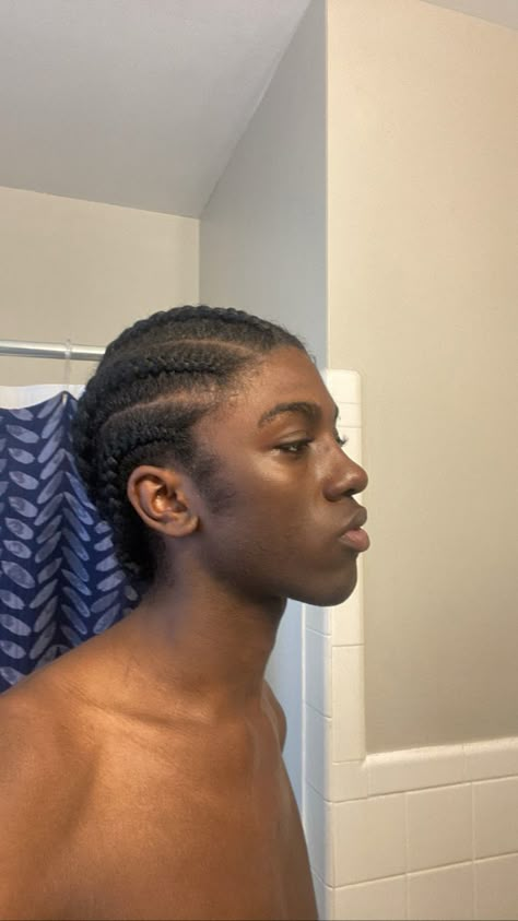 Full Afro Hairstyles Men, Afro Cornrows, Freeform Dreadlocks, Black Men Afro, Cornrow Braids Men, Hair Twists Black, Bday Hair, Afro Hairstyles Men, Glow Up Ideas