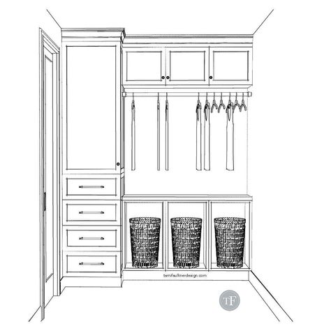 There’s hardly a day that goes by that I don’t do laundry and I like it that way! From a house full of kids and piles of laundry to being… Ironing Area In Laundry Room, Laundry Room Connected To Master Closet, Laundry Room Size Layout, Laundry In Master Closet, Laundry Layout, Franklin House, Tami Faulkner, Landry Room, Custom Laundry Room